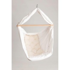 Balançou para baixo genérico com lã de colchão de ovelhas em branco