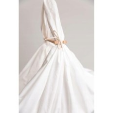 Rocked down generic with sheep mattress wool in white