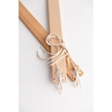 Balançou para baixo genérico com lã de colchão de ovelhas em branco