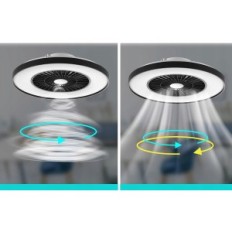 Illuminazione a soffitto con BKZO FAN 24 livelli 3000-5500K Black Frame