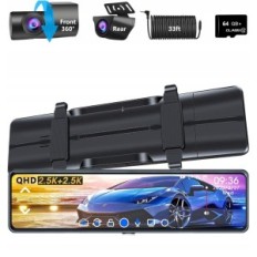 Přední zadní kamera Vtopek T77S-2K 11-palec. Typ C IP68 64 GB TF