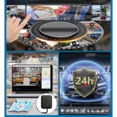 Priekšējais aizmugurējais fotoaparāts VTOPEK T77S-2K 11 collas. C tipa IP68 64 GB TF