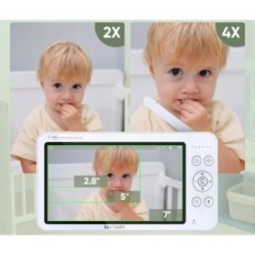 Elektronische Bonoch Nanny, 720p HD 6000 MAH, Nachtzicht, 8 Rot