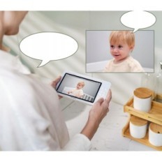 Elektronische Bonoch Nanny, 720p HD 6000 MAH, Nachtzicht, 8 Rot