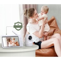 Elektroninen Bonoch Nanny, 720p HD 6000 mAh, yönäkö, 8 Rotting