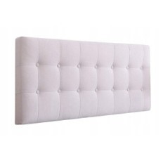 Kussen bij bed lezen, zonder room-witte rugleuning, 180 x 5 x 60 cm