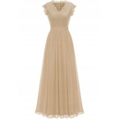 Vestido con vestido de encaje, vestido de noche en color xl