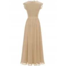 Kjole med Lace Dressistar, Aftenkjole i XL Farve