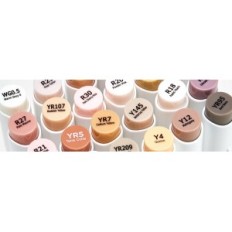 Markers Ohuhu Y30-80400-78 36 τεμ, βούρτσα με διπλή άκρη και θήκη