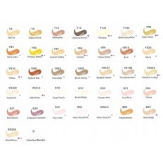 Markers Ohuhu Y30-80400-78 36 τεμ, βούρτσα με διπλή άκρη και θήκη