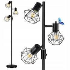 Lampadaire à LED avec hibay réglable 3x8w 800LM E27 Classe F