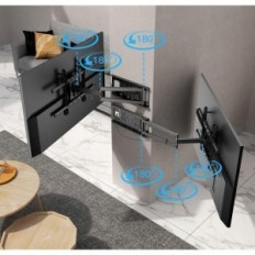 Uchwyt ścienny do telewizora WHYFONE WF9442 z 650 mm dla 32-70 cali do 35kg