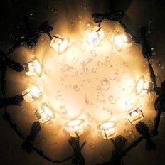 Ensemble de 20 lampes Geyuey Home pour le sol Bluetooth RGBWW avec un diamètre de 45 mm IP67