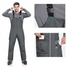 Pantaloni da sci da uomo Pantaloni da trekking del trekking del calore per l'inverno XL