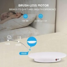 Rotando el soporte de Baoshishan con motor, 360 grados, 42 cm