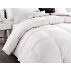 Duvet Apsmile 155 x 220 cm su žąsų pūkais ir plunksnomis, balta