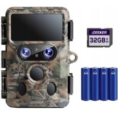 Fotoplastka izeeker ig600, waldkamera 4k 48mp card 32g