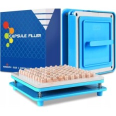 Wananfu cápsula enchimento 100 hole tamanho 1 manual máquina de enchimento cápsulas drogas e suplementos