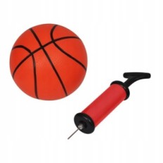 Kit para mini baloncesto para juegos de puerta Bola de canasta y bomba Stay Gent
