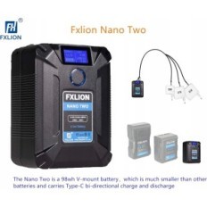 Laetav 98WH V-Mount / V-lukk tüüp C D-koputage USB mikro-USB FXlion Nano tüüp