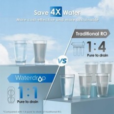 Kasutatud vee filtreerimissüsteem koos pöördosmoosiga FCC Waterdrop WD-G2-W