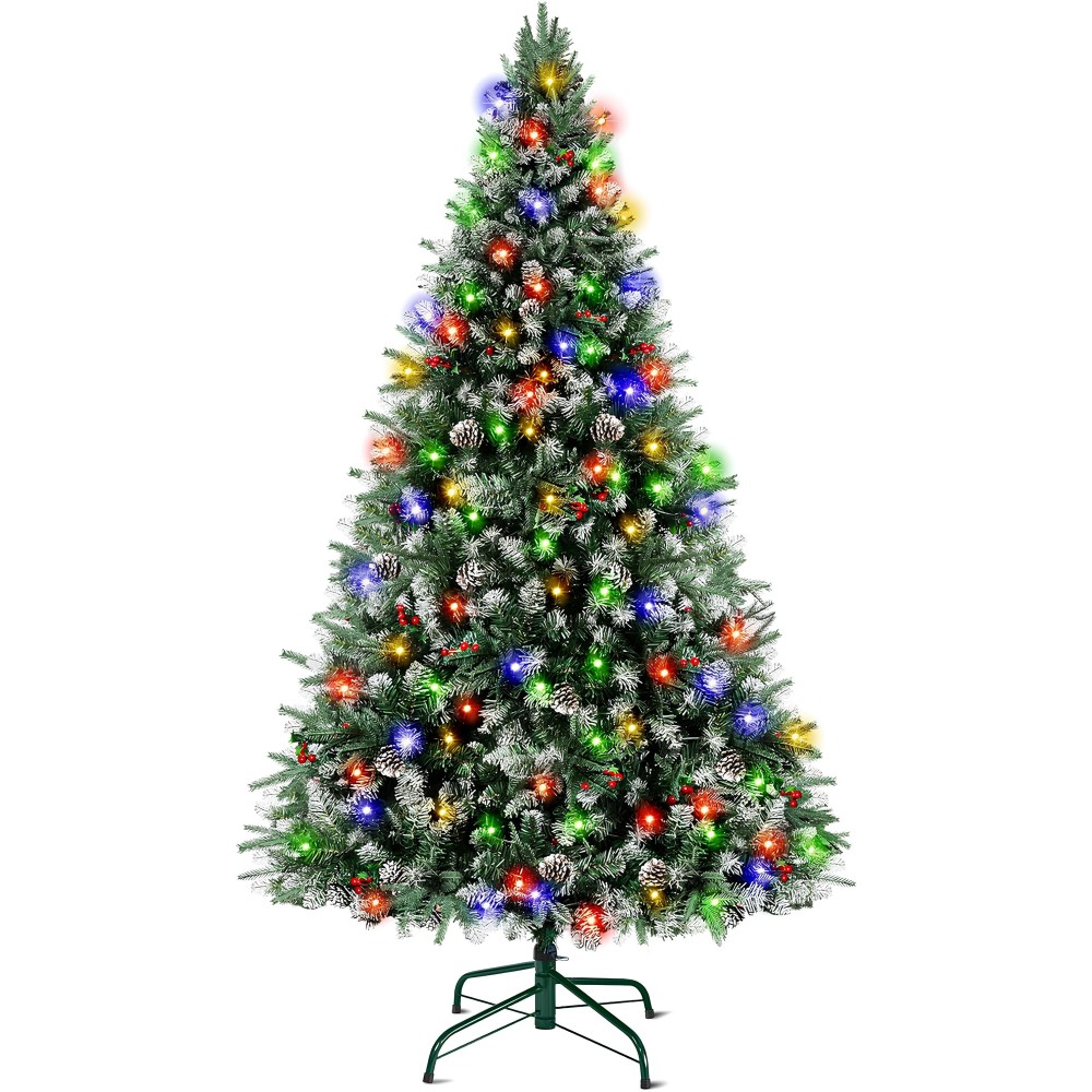 Árvore de Natal Artificial 330 Quente branco e colorido LED 180 cm ShareConn