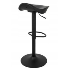 Kidol & Shellder Sett med barstoler 2 Svart, Rotary