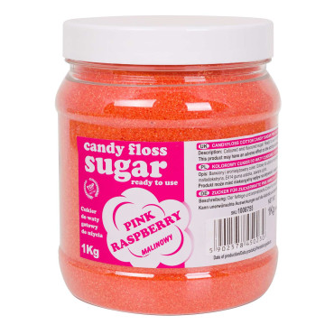 Colorful sugar for pink...