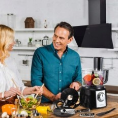 Küchenroboter Toptryg FP201A 800W schwarz