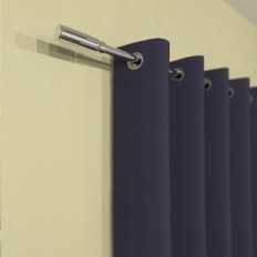 Metalna metalna zavjesa za čitanje jednog 170-310 cm 19 cm nikla gcurantain