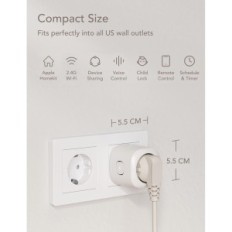 Smart Wi- Fi aljzat működik Apple HomeKit 4 db.