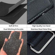 Jambes sur la salle de gym, fitness, formation 0,45-225 kg sportivener