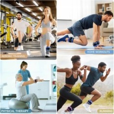 Obciążniki na nogi na siłownię, fitness, trening 0,45-2,25 kg Sportneer