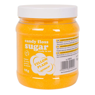 Colorful sugar for a cotton...