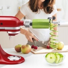 Spiralizer com 7 lâminas compatíveis com KitchenAid Bestand Mixer