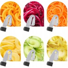 Espiralizador con 7 cuchillas compatibles con KitchenAid BSTAND MEZCLER