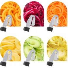 Spiralizer with 7 blades Compatible with KitchenAid Bestand mixer