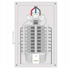3-fasen energiemonitor zonne-energie meter emporia energie
