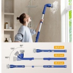 Idoo elétrico I-C-023 raspador para um chuveiro com 4 dicas