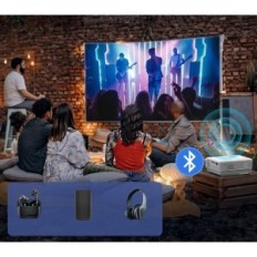 Akatou Miniproject 5G WiFi, Bluetooth, Full HD 1080p, 10000LM utilizzato