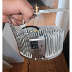 Agotek 110W lámpara colgante para cultivar plantas con un espectro completo de luz para la cultura del hogar y el invernadero