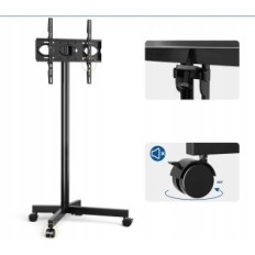 Base ruota rfiver per TV 23-55 '' a 40 kg, VESA 400x400mm
