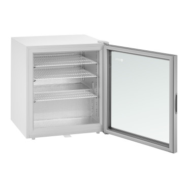 Glazed drawer freezer with...