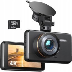Caméra de voiture IZEKER ID400 NOUVEAU 4K avec microSD, 4K 30fps / 1080p 60fps