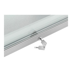 Glazed drawer freezer with zipper to -24deg C 88L