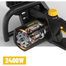 Cadena eléctrica Saw Dovaman DCS01A 2400 W, Tirado y cadena de 40 cm