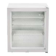 Glazed drawer freezer with zipper to -24deg C 88L