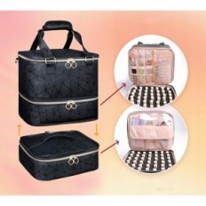 Bolsa Siynpav para herramientas 36x28x24cm, 84 botellas, negro