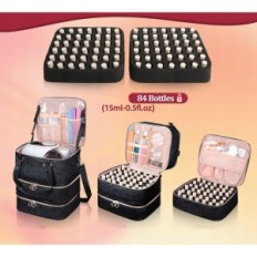 Bolsa Siynpav para herramientas 36x28x24cm, 84 botellas, negro