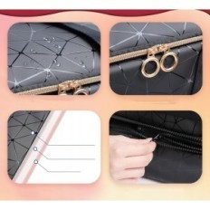 Siynpav-tas voor 36x28x24cm gereedschap, 84 flessen, zwart